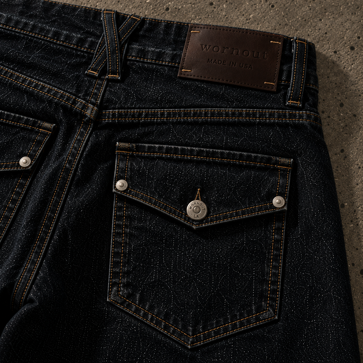 wornout denim
