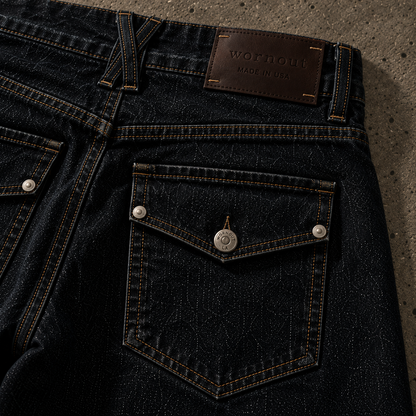 wornout denim